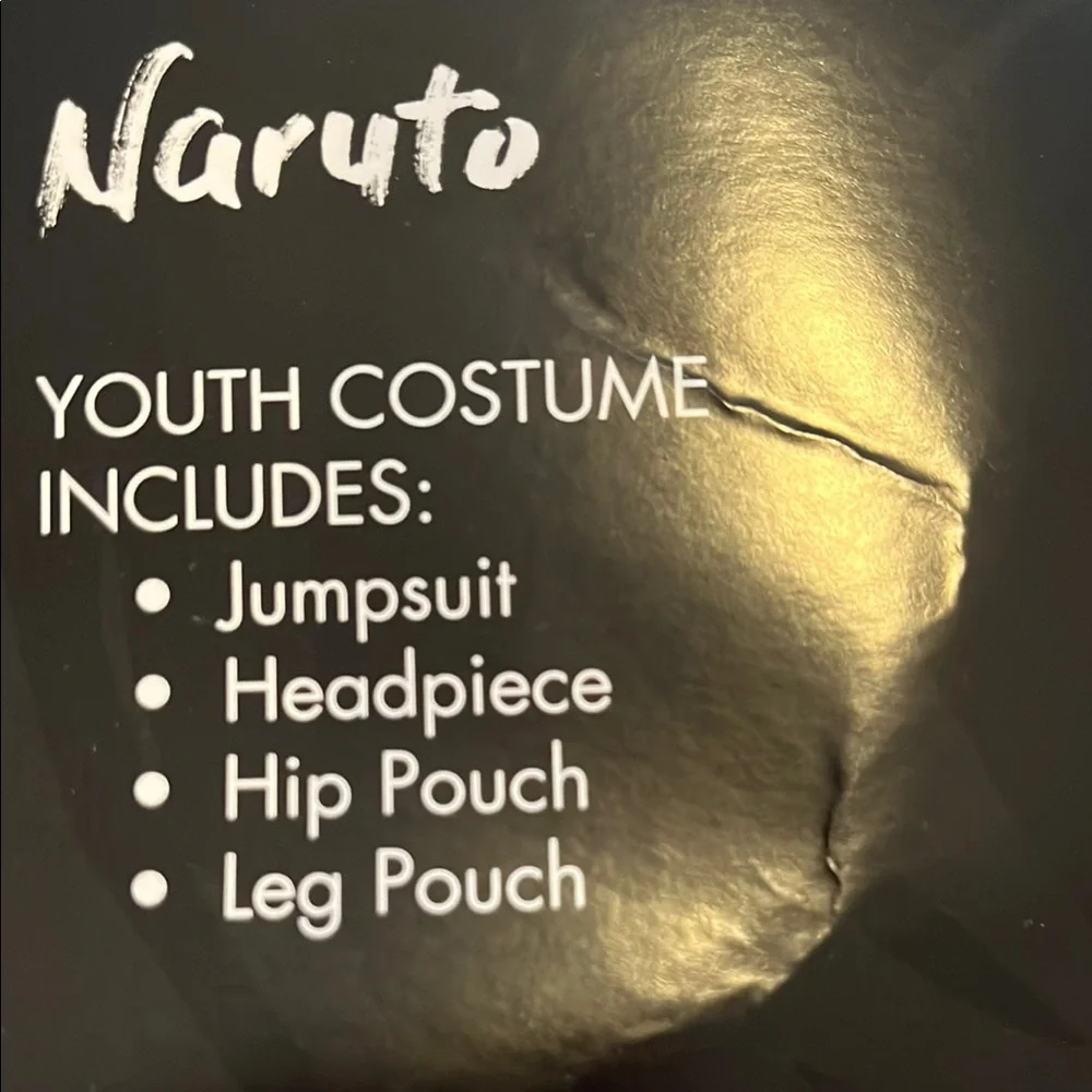 Naruto Boys' XL Orange Jumpsuit Costume